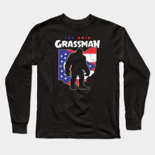 The Ohio Grassman (flag) Long Sleeve T-Shirt